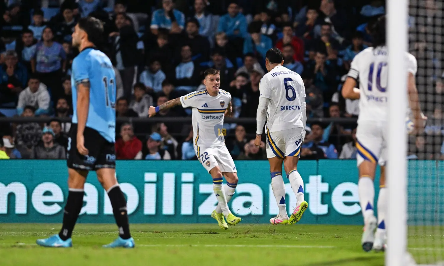 Gol Rojo Boca vs Belgrano Torneo Apertura 2025