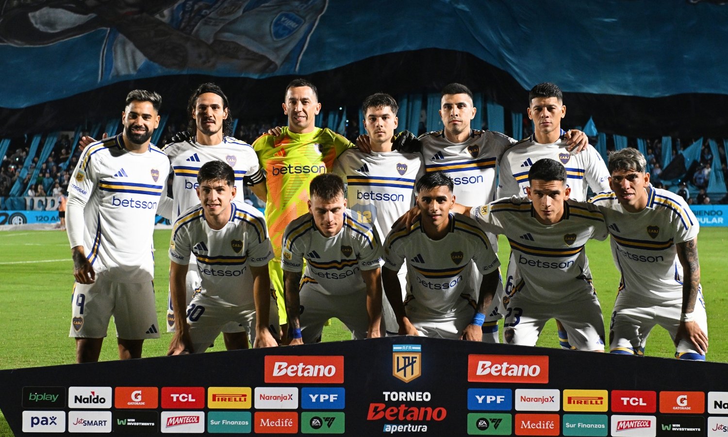Iniciales Boca vs Belgrano Torneo Apertura 2025