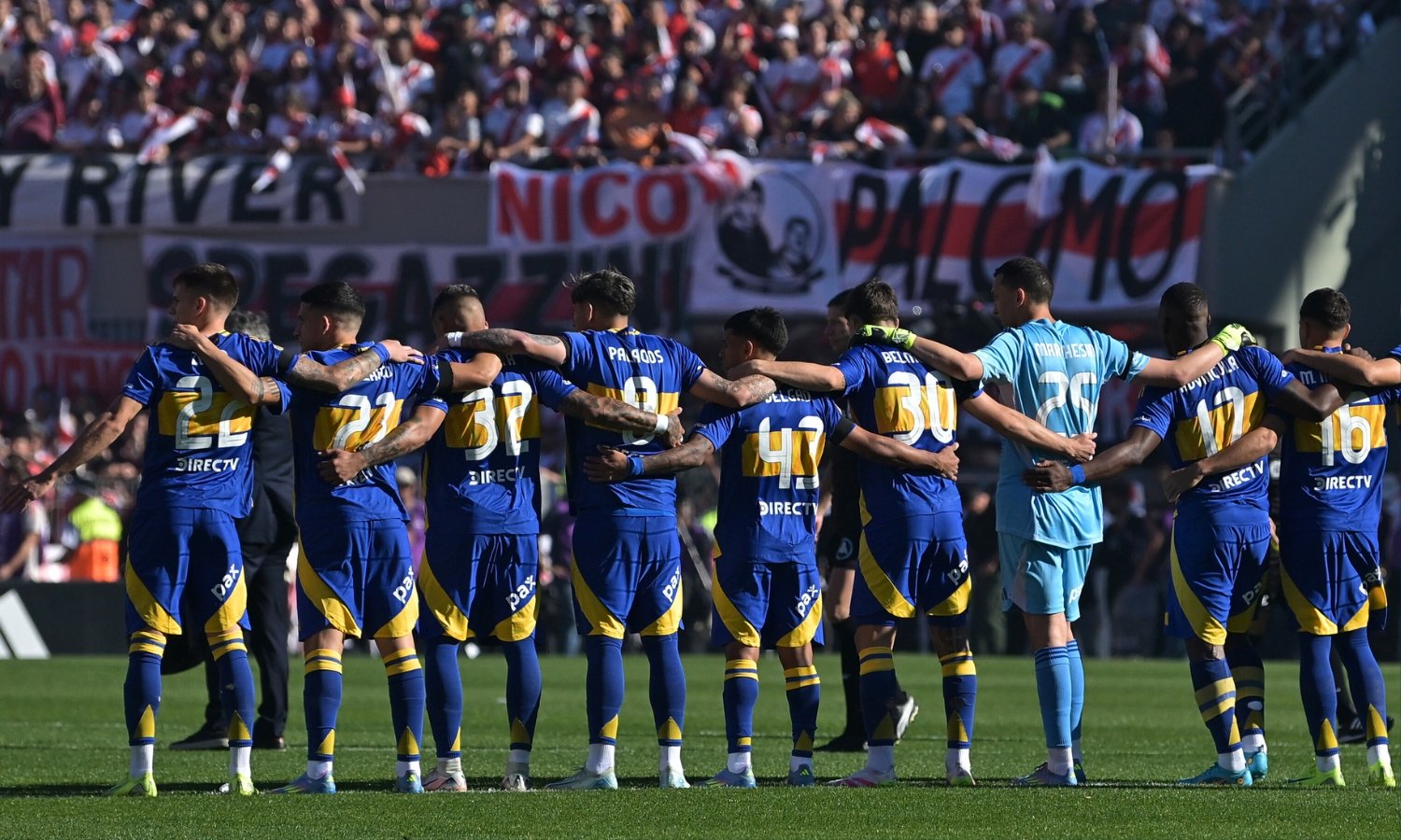 Jugadores River Boca Torneo Apertura 2025