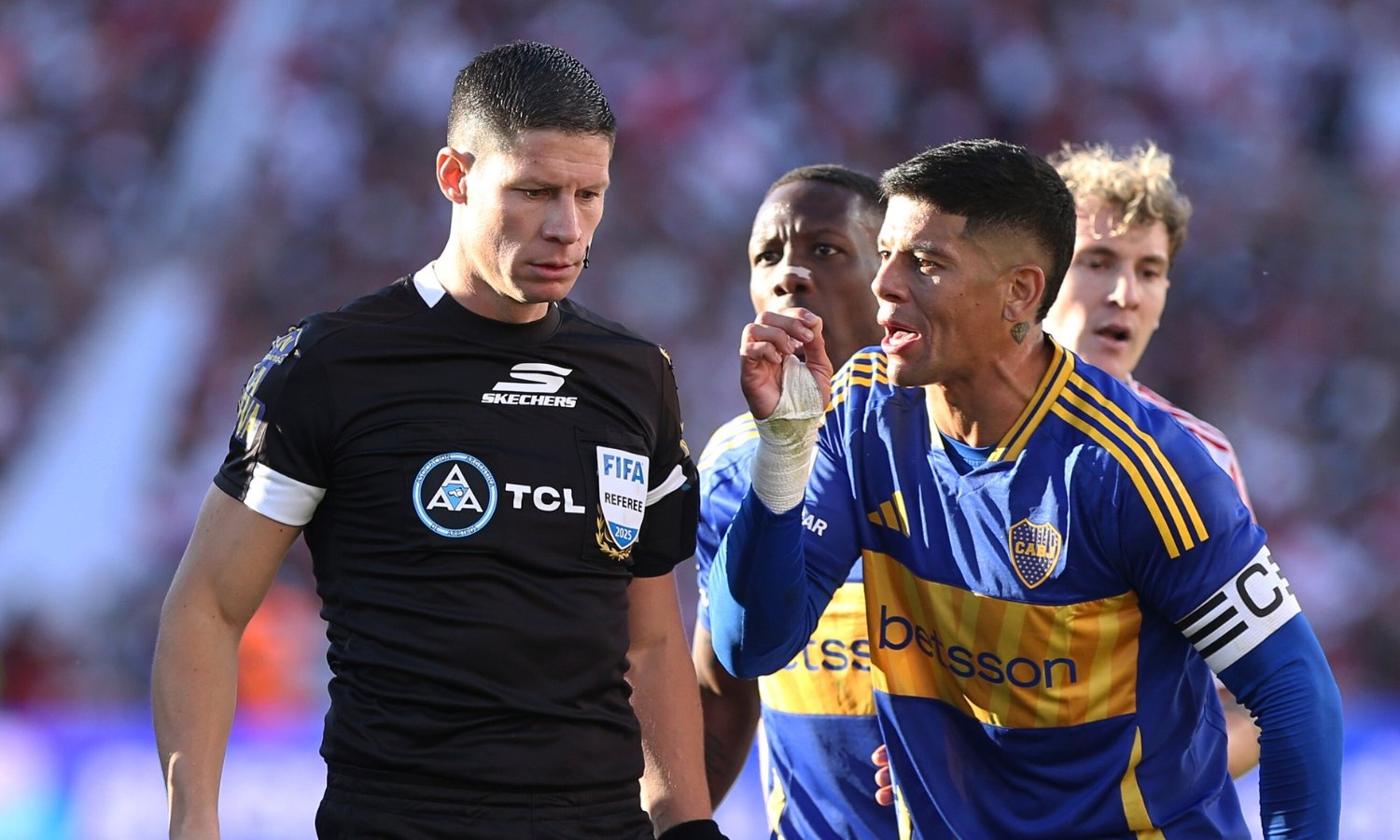 Rojo aseguró que no están en deuda y pidió que los hinchas “estén tranquilos” Marcos Rojo River Boca Torneo Apertura 2025