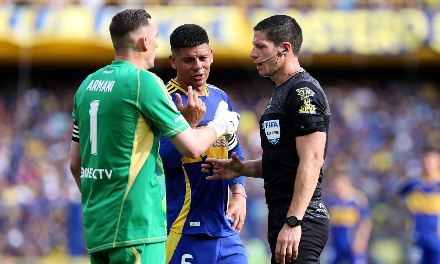 Nicolás Ramírez árbitro Superclásico