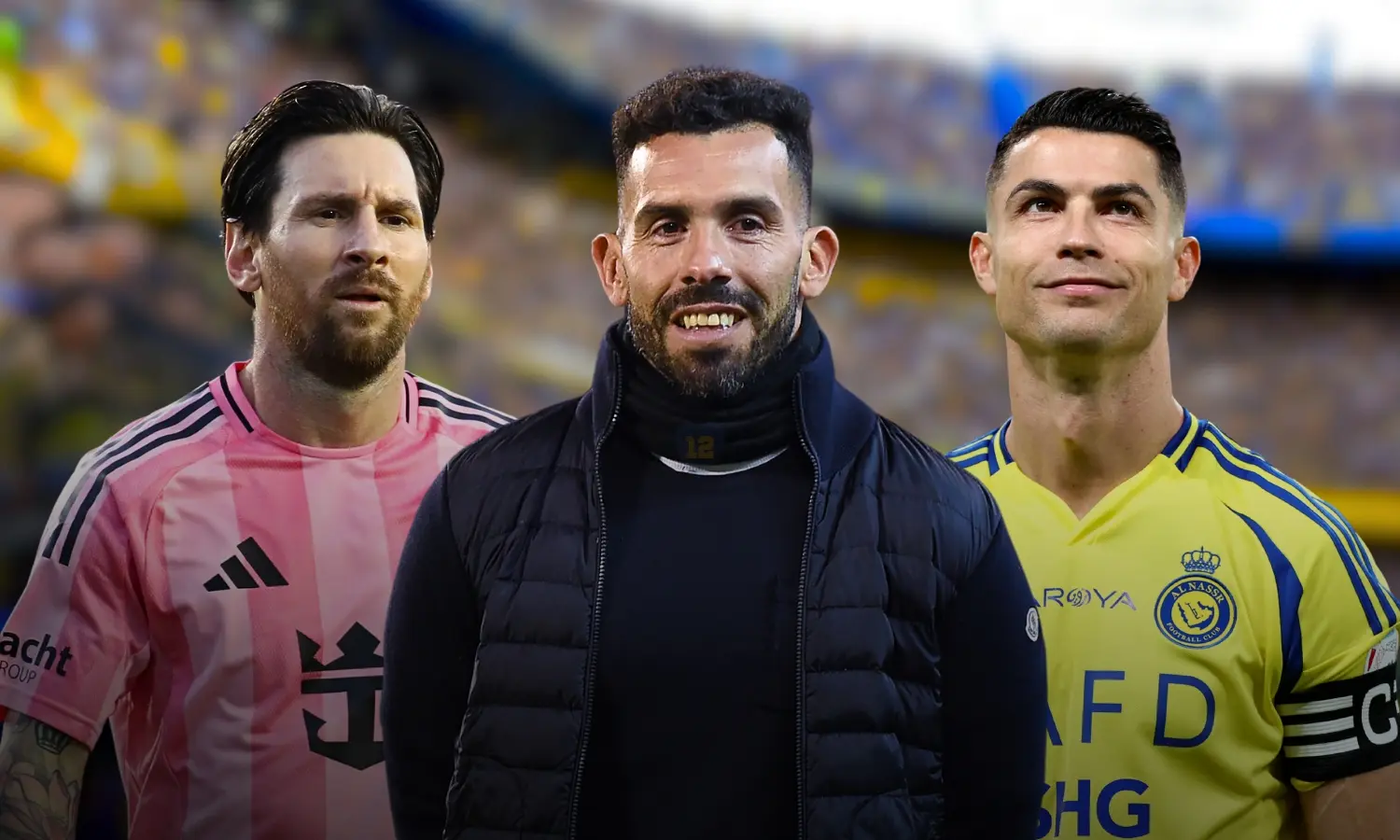 Tevez despedida Messi Ronaldo