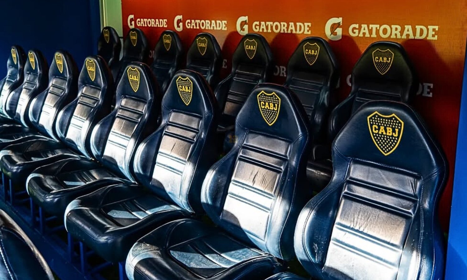 Banco suplentes Boca