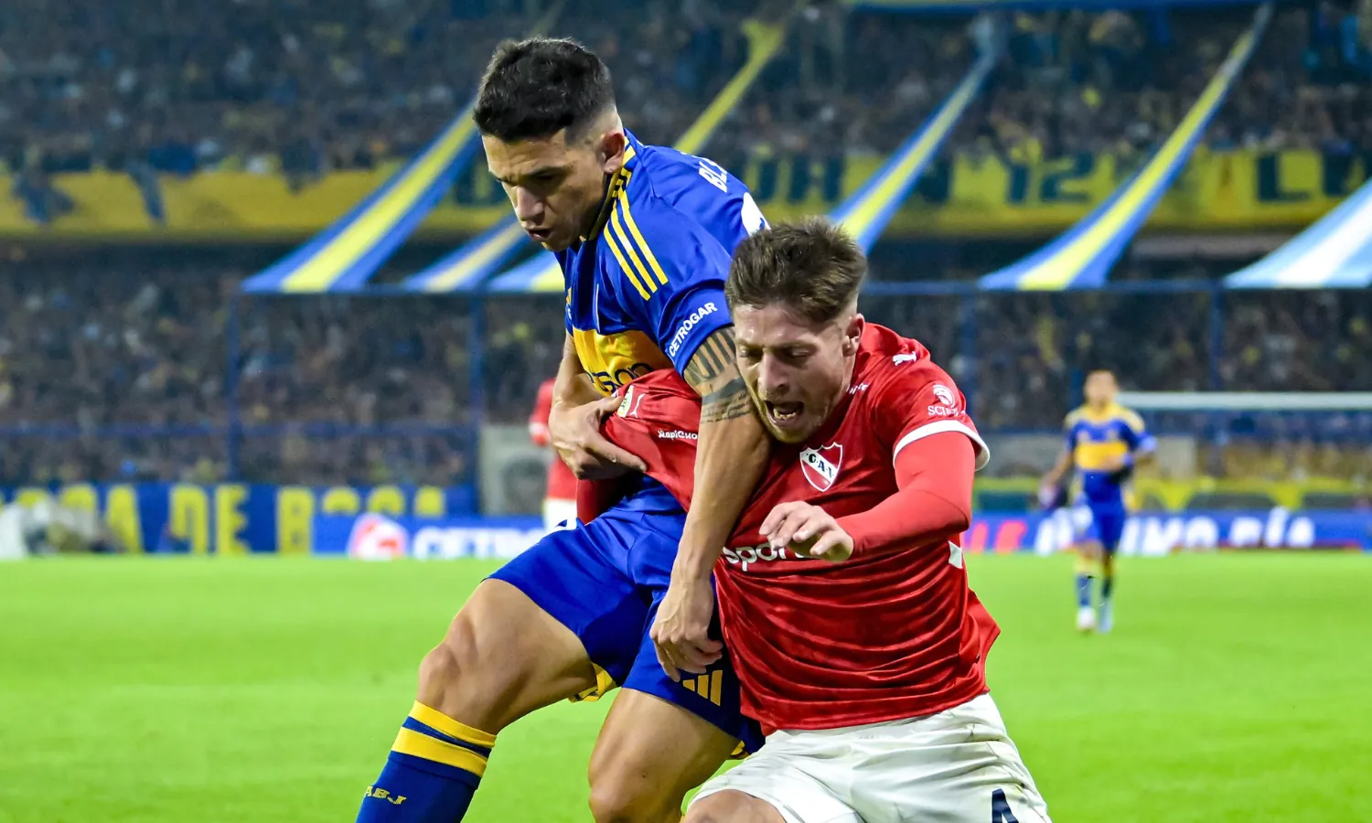 Blanco Boca vs Independiente