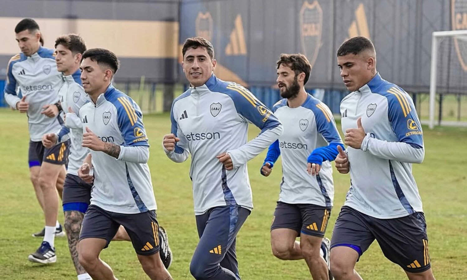 Entrenamiento Boca