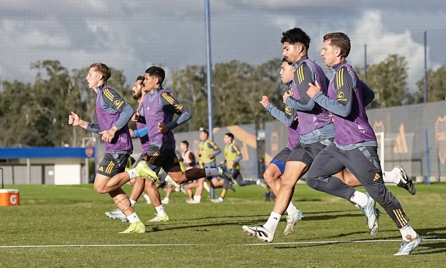 Entrenamiento Boca