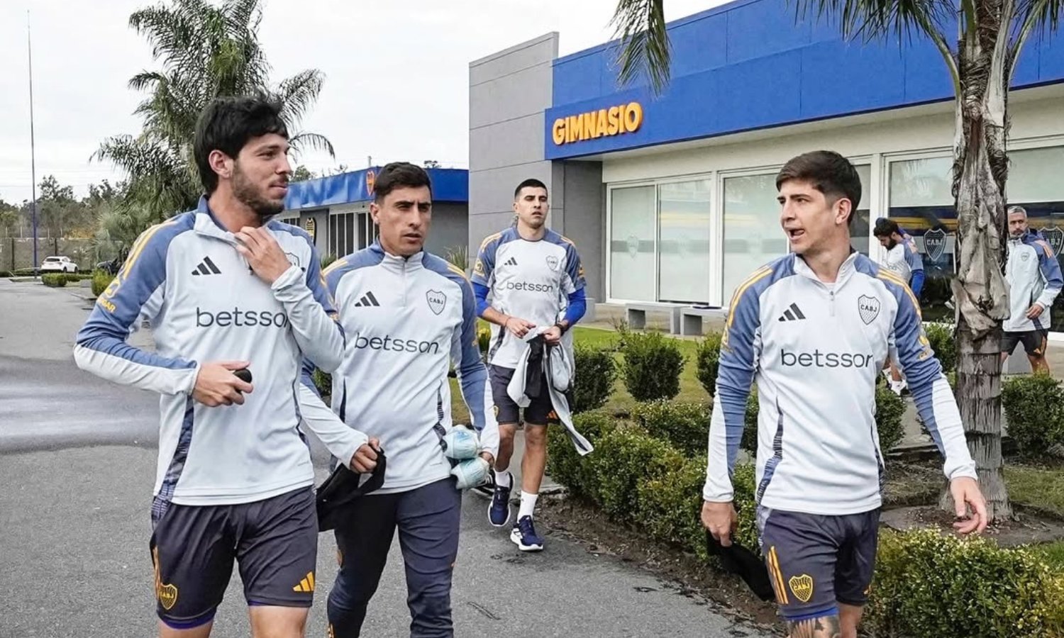 Entrenamiento Boca