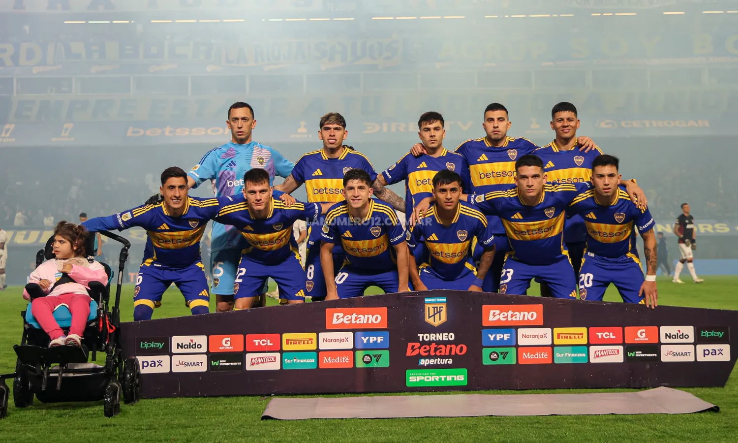 Iniciales Boca vs Lanús Apertura 2025
