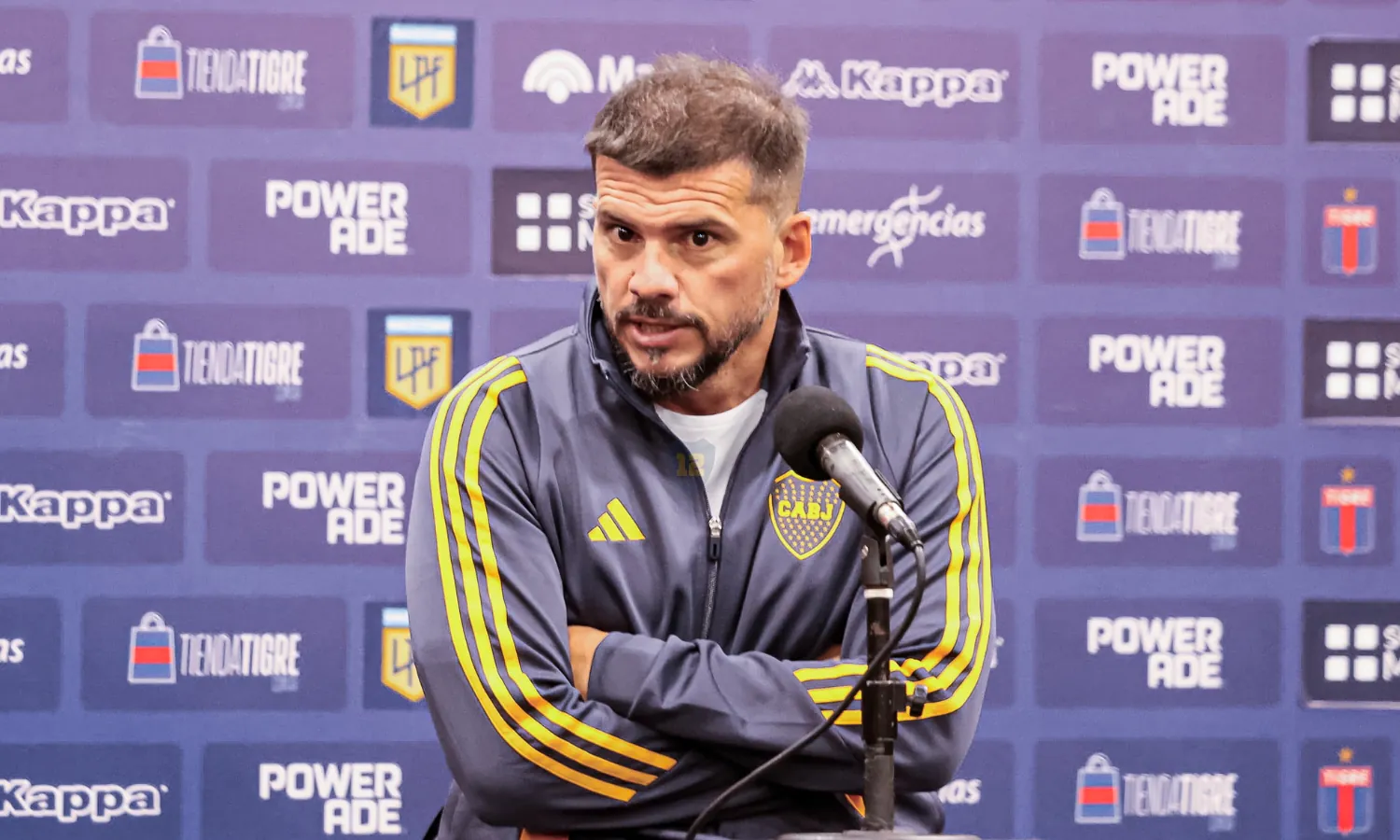 Mariano Herron conferencia Boca vs Tigre 4525