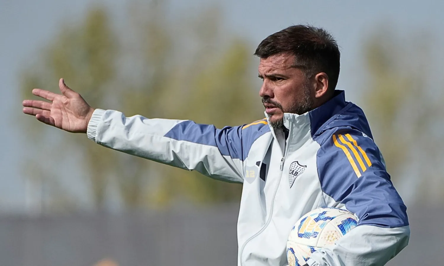 Mariano Herrón entrenamiento Boca