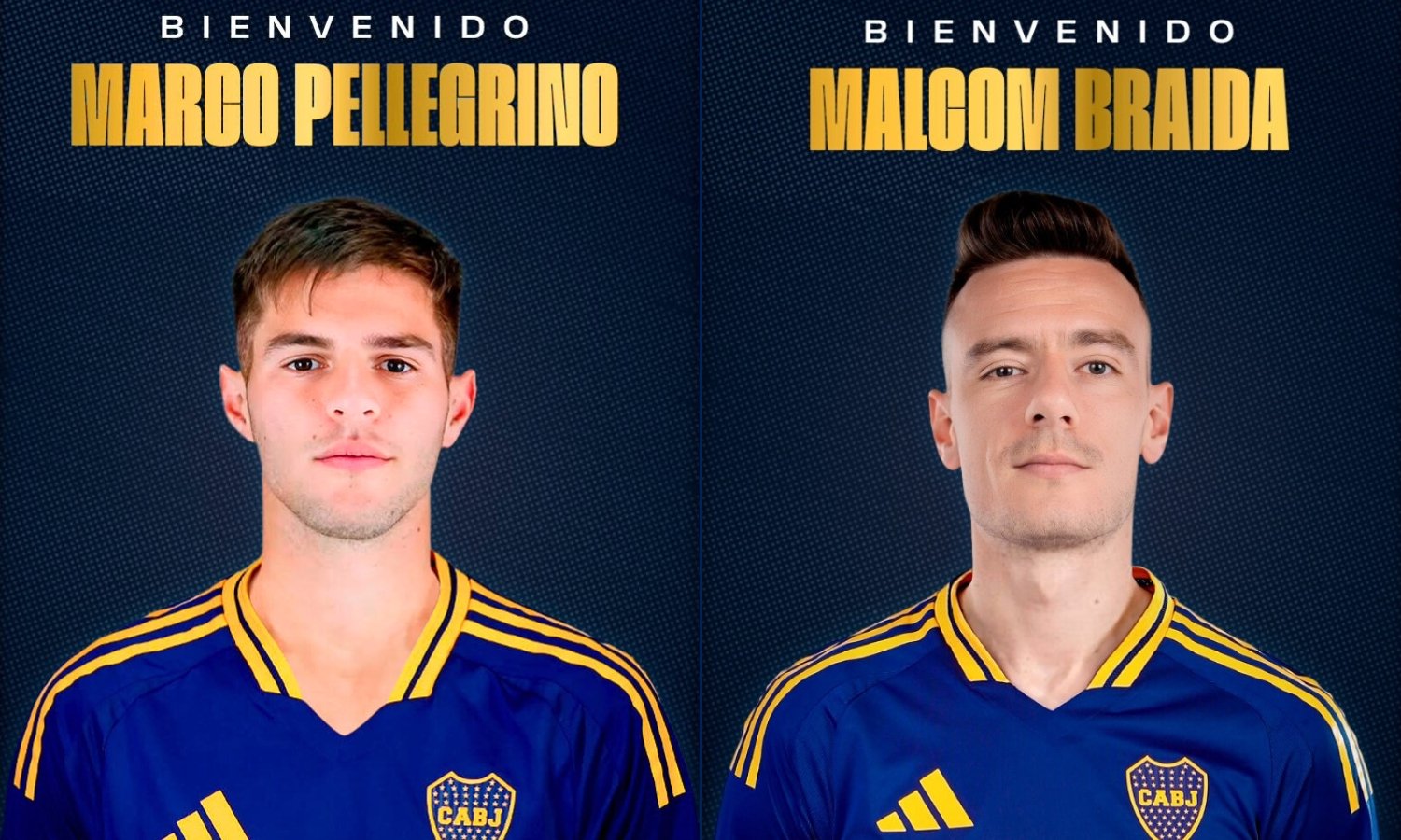 Boca presentación Pellegrino y Braida