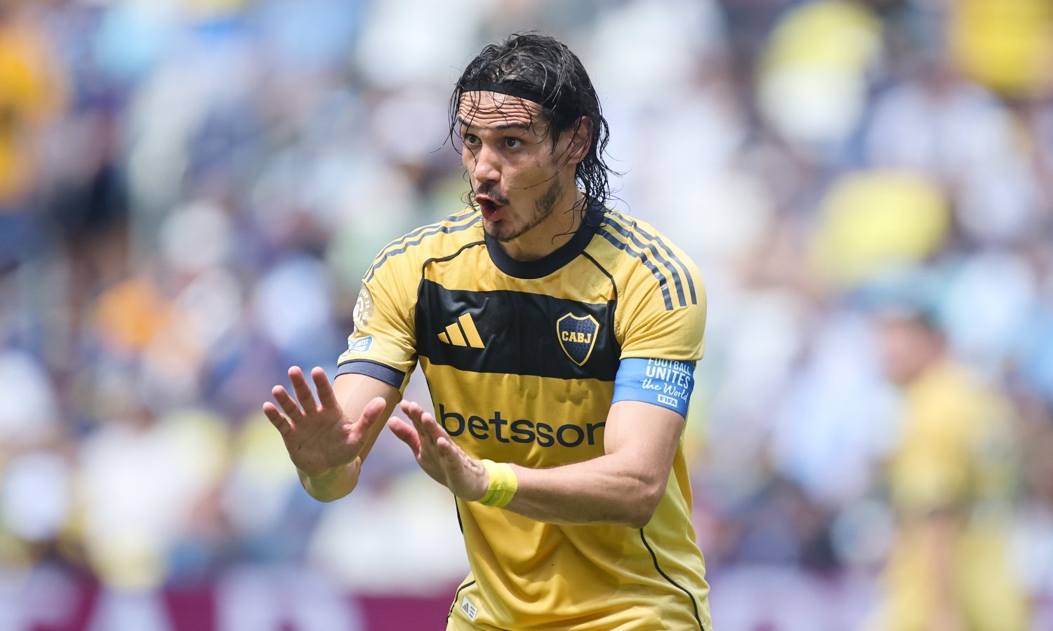 Edinson Cavani Boca vs Auckland City