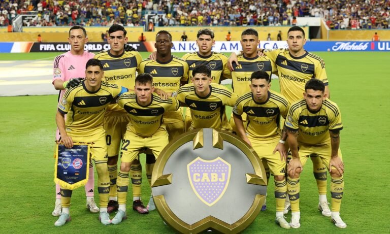 Iniciales Boca vs Bayern Mundial de Clubes 2025