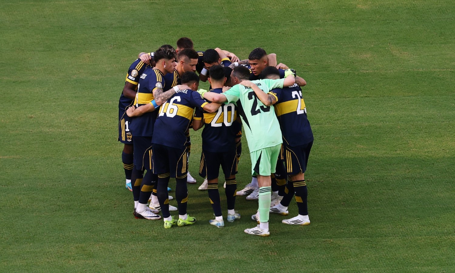 Iniciales Boca vs Benfica