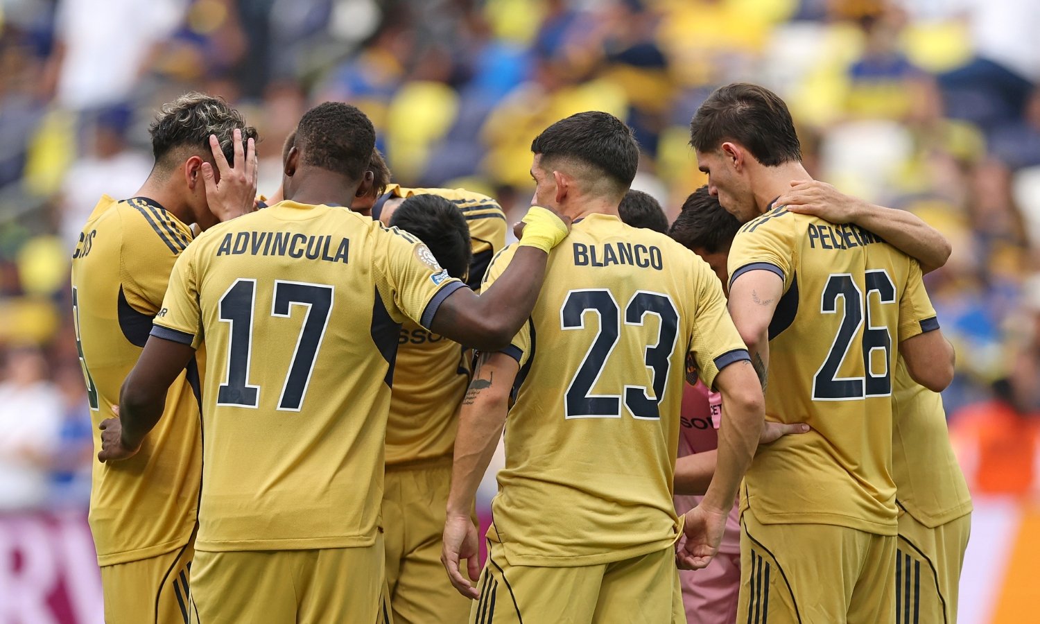 Jugadores Boca vs Auckland City