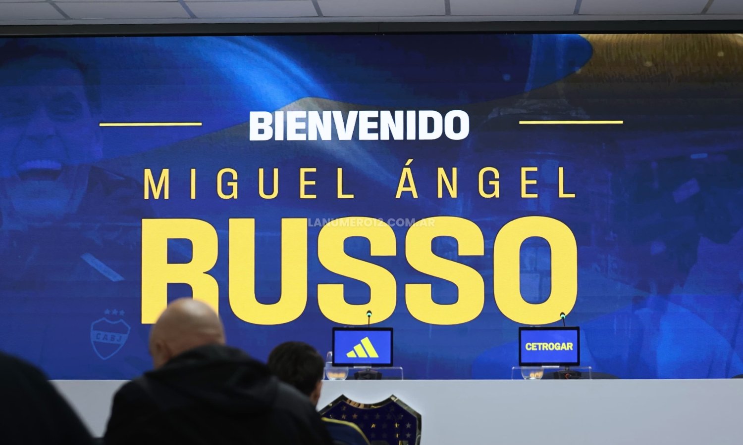 Presentación de Miguel Ángel Russo como nuevo DT de Boca presentación Miguel Ángel Russo Boca 2625