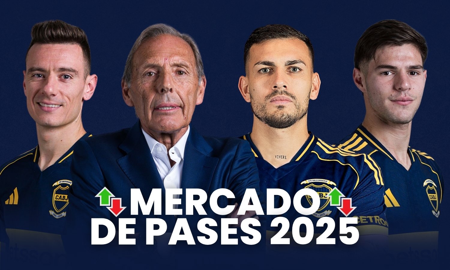 Altas y bajas mercado de pases Boca invierno 2025