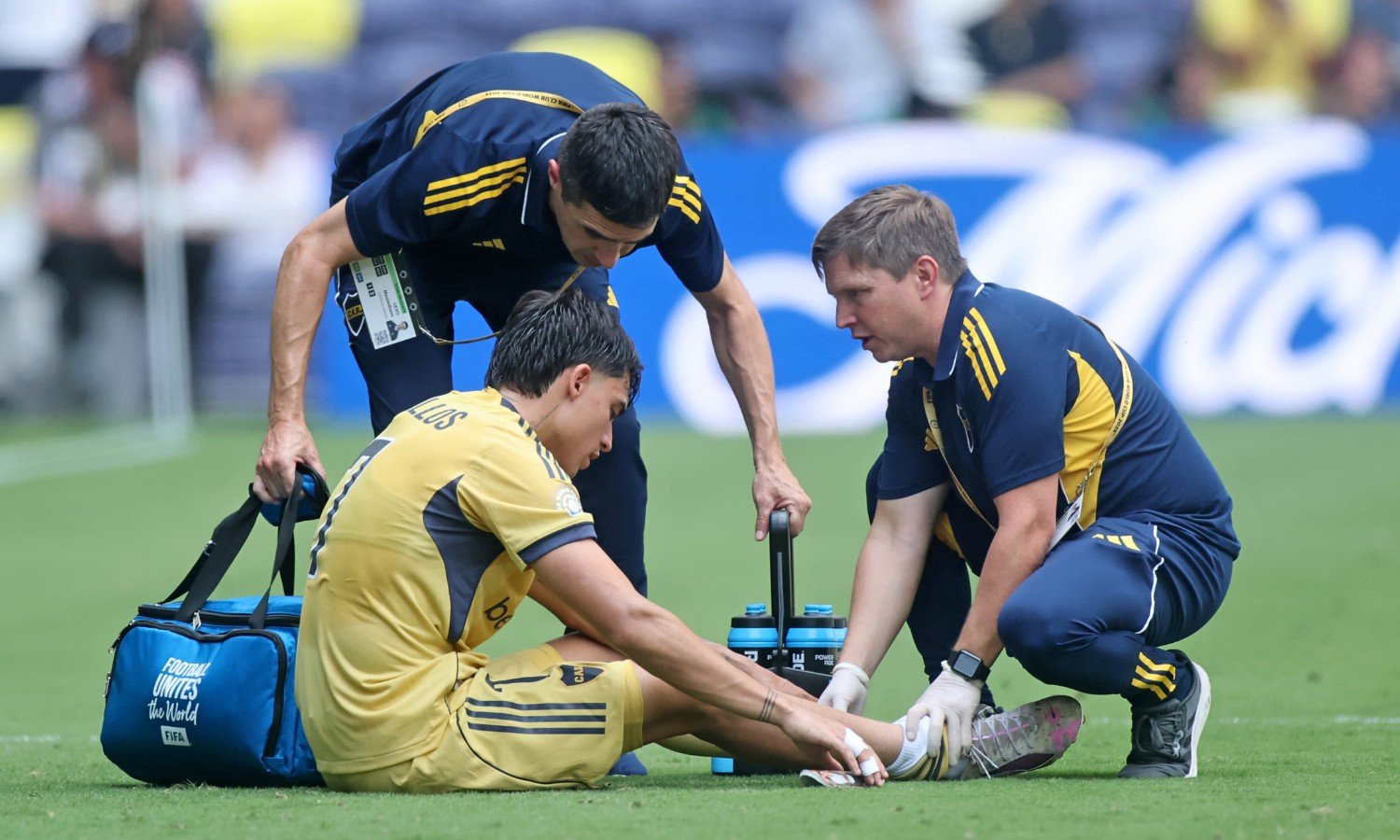 No hay lesión: el Changuito Zeballos se entrenó normalmente Exequiel Zeballos Boca vs Auckland City