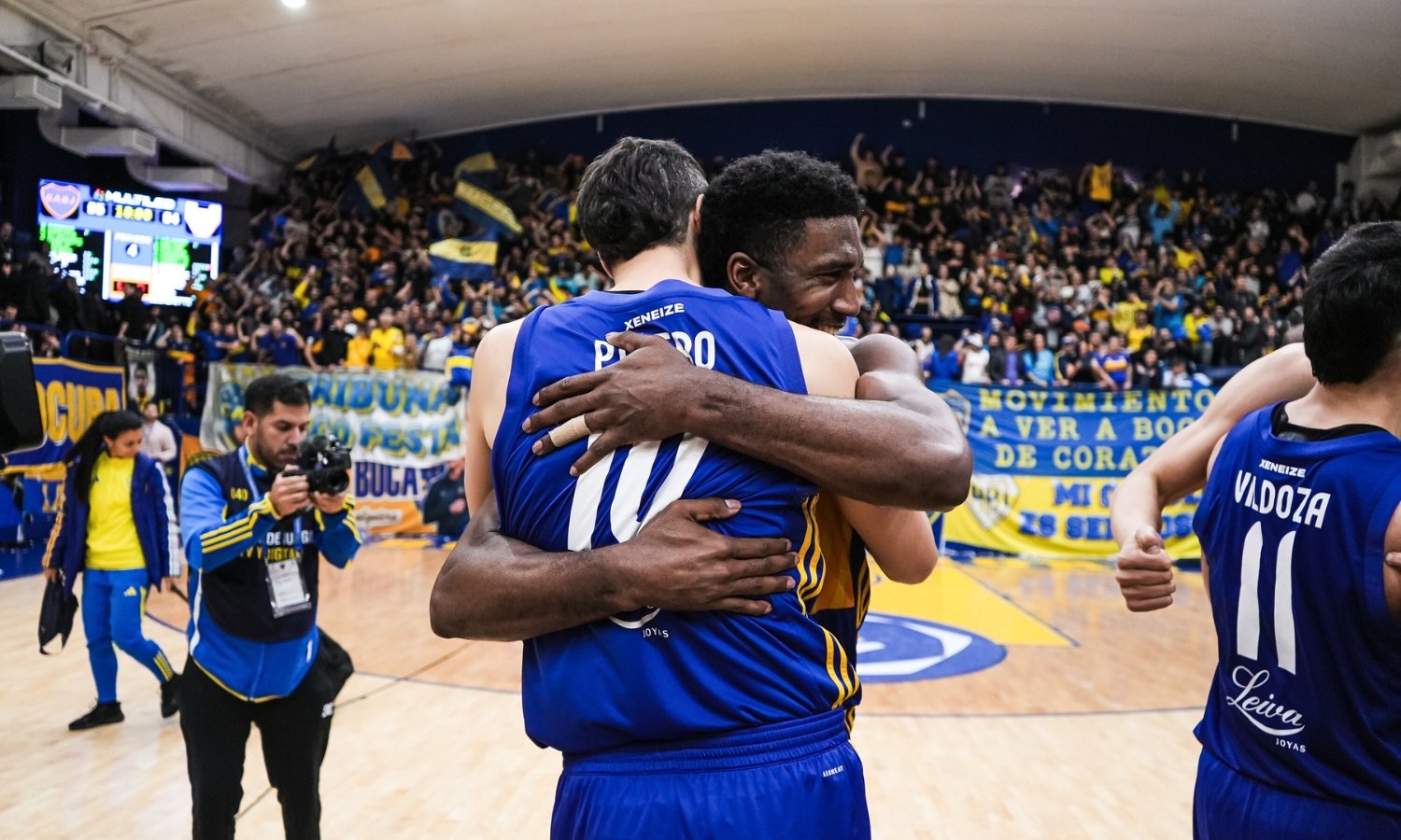 Boca le ganó el quinto punto a Instituto y quedó a un paso de bicampeonato en la Liga Nacional Festejo Boca vs Instituto quinto punto serie final Liga Nacional