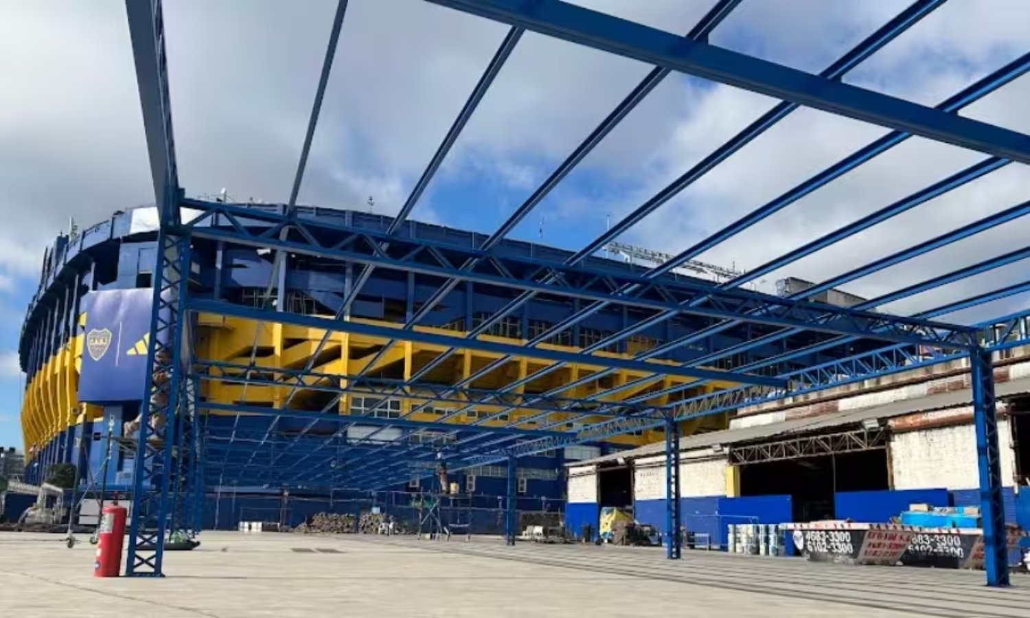 Obra estacionamientos