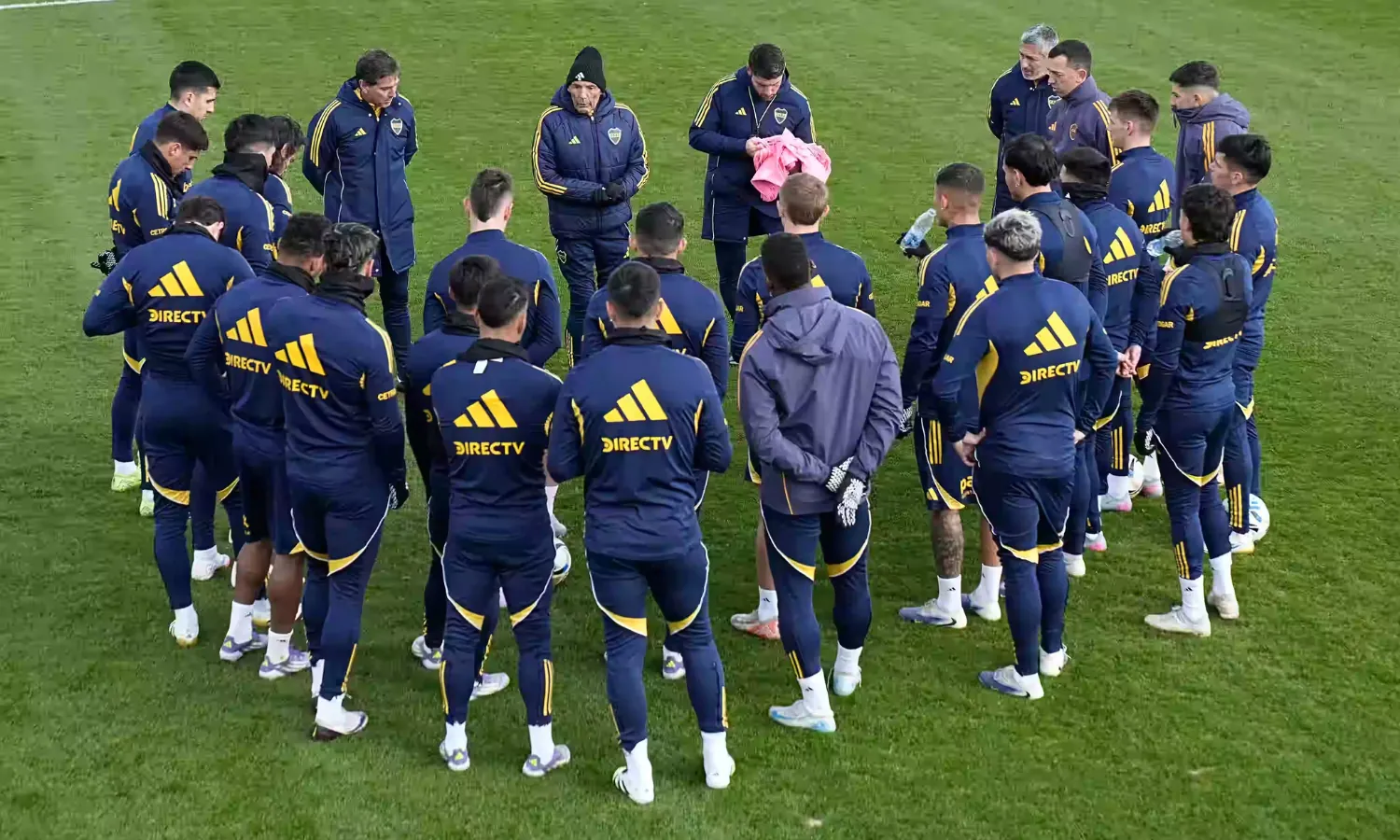 Boca entrenamiento