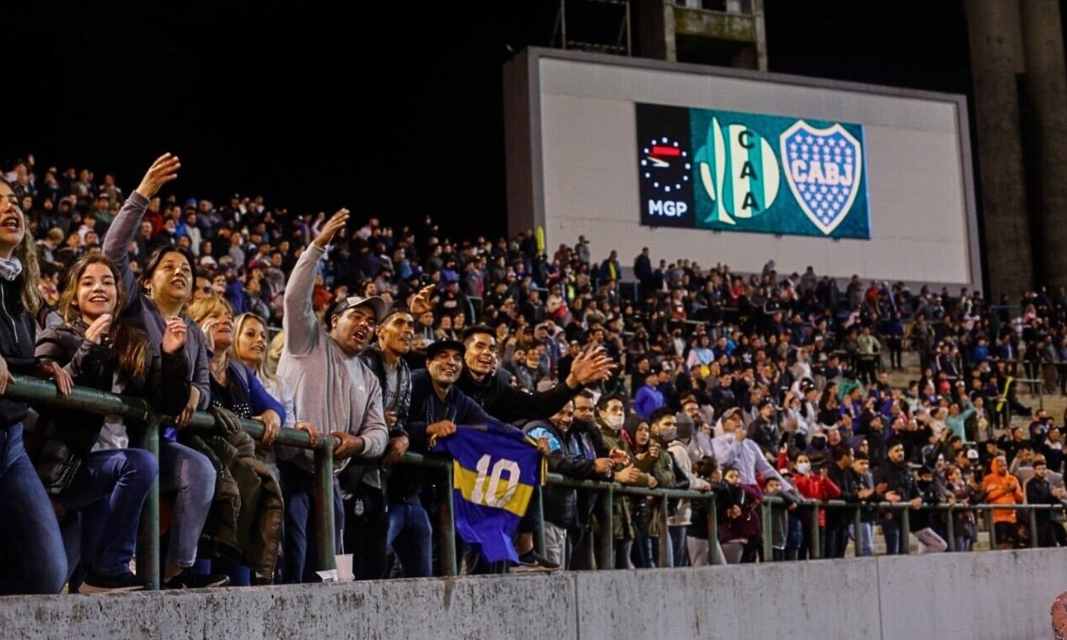 Boca vs Aldosivi hinchas Mar del Plata