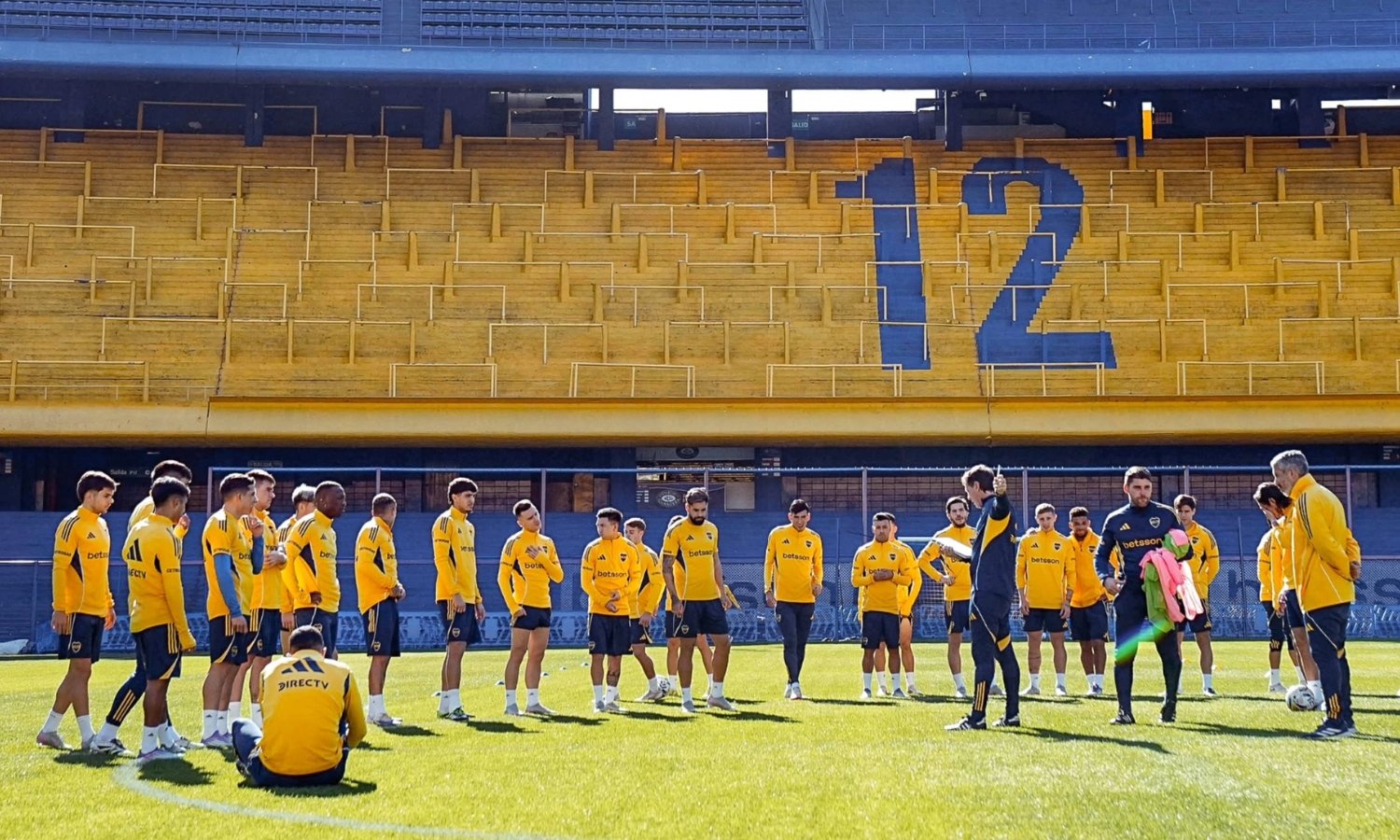 Entrenamiento Boca en La Bombonera 21825
