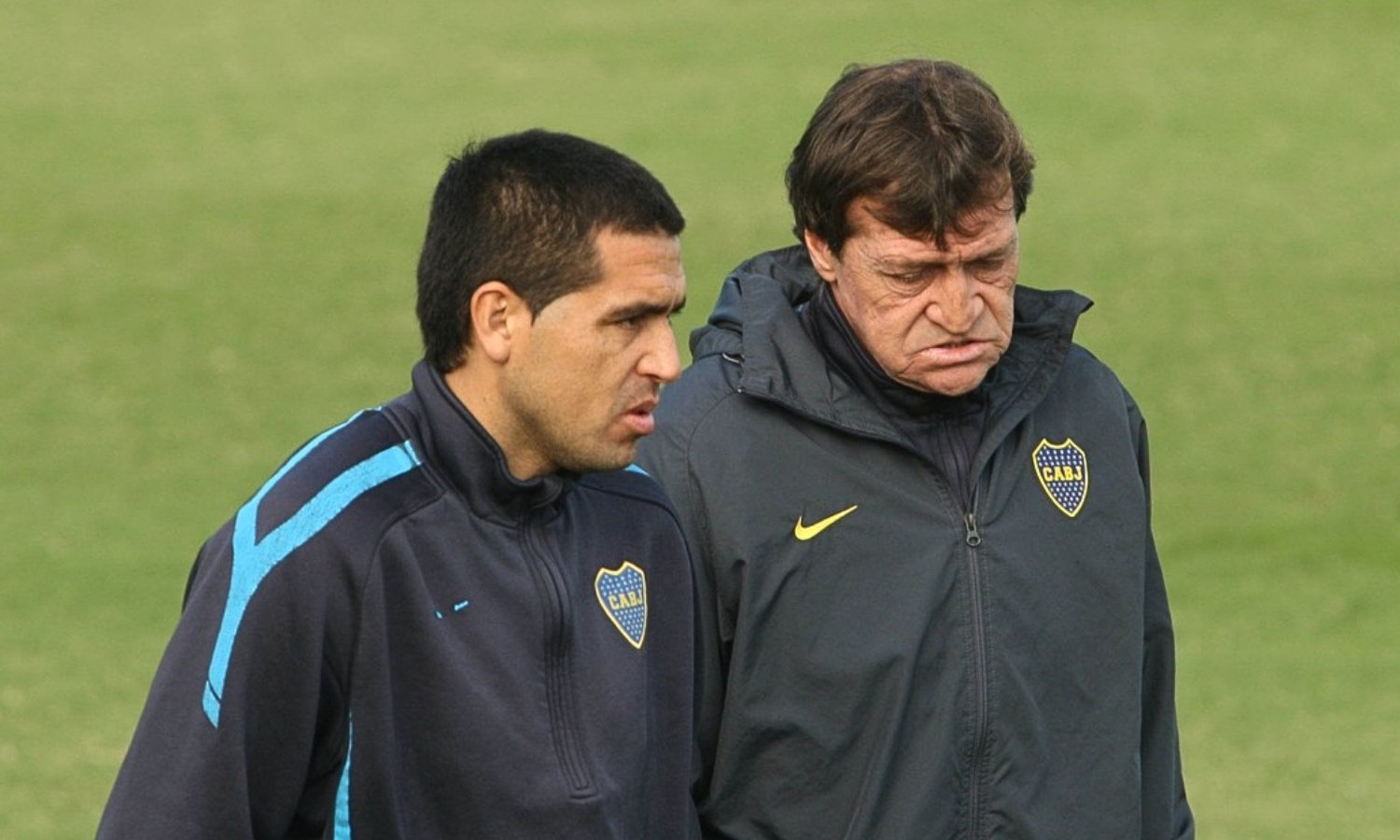 Falcioni y Riquelme Boc Juniors