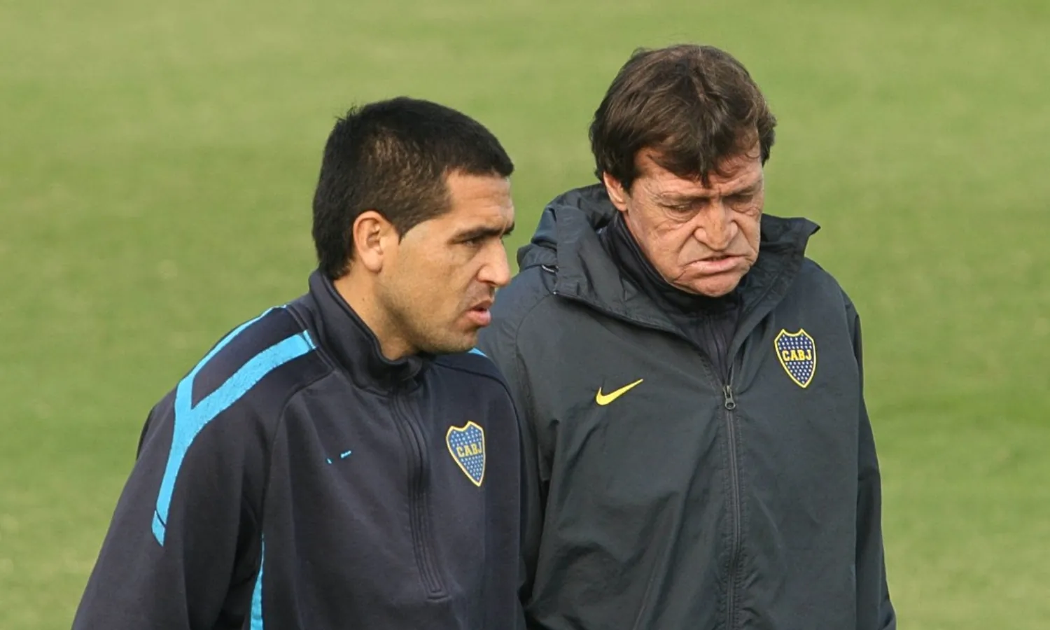Falcioni y Riquelme Boc Juniors