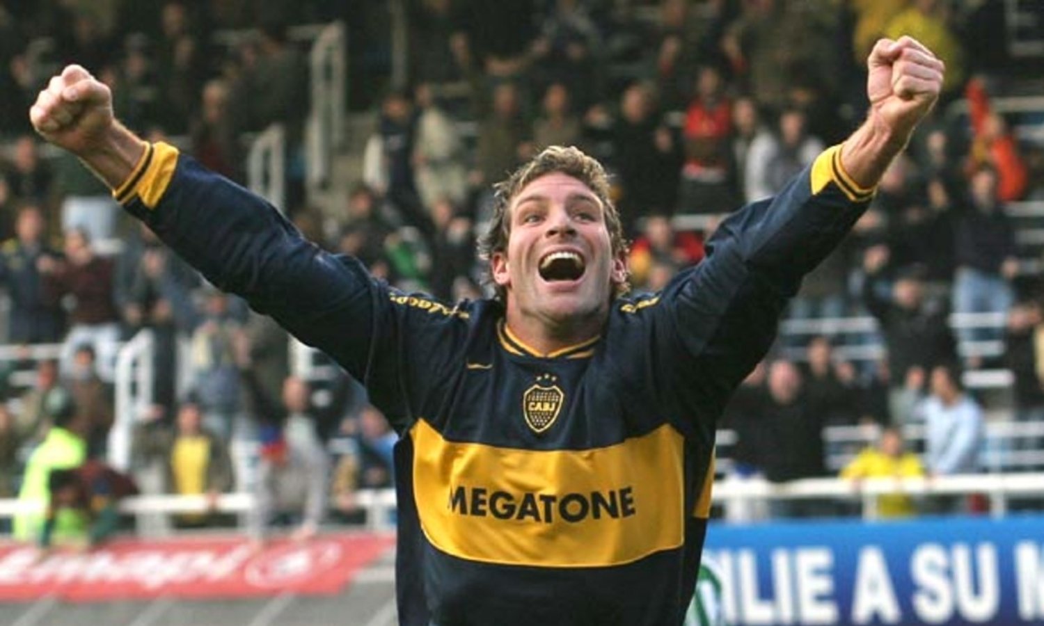 Festejo Palermo vs Banfield 2006