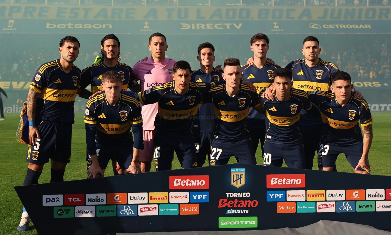 Iniciales Boca vs Racing Clausura 2025