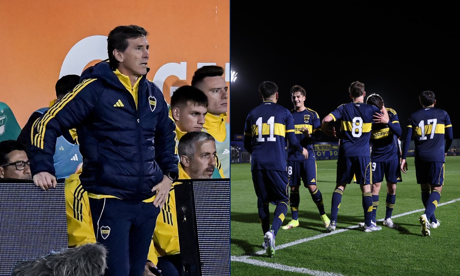 Claudio Úbeda destacó a un juvenil de Boca