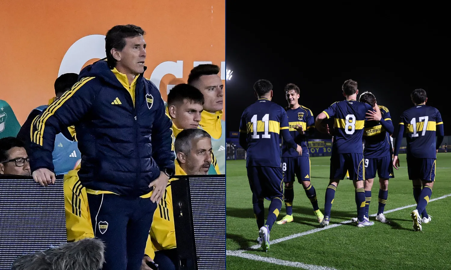 Claudio Úbeda destacó a un juvenil de Boca