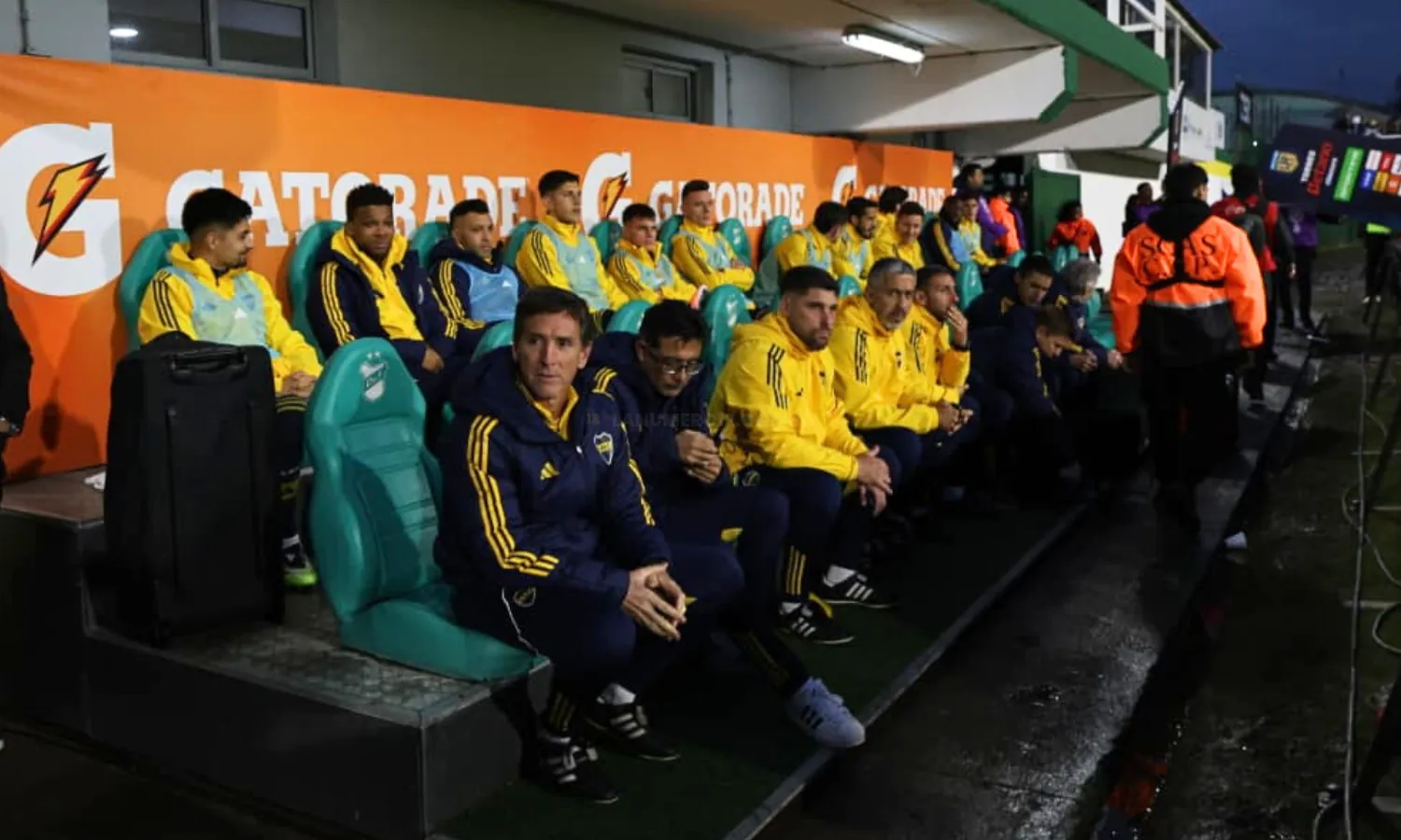 Cuerpo técnico Boca vs Defensa y Justicia Clausura 2025