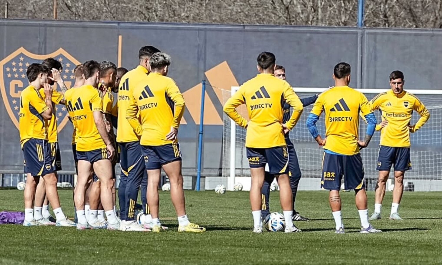 Entrenamiento Boca