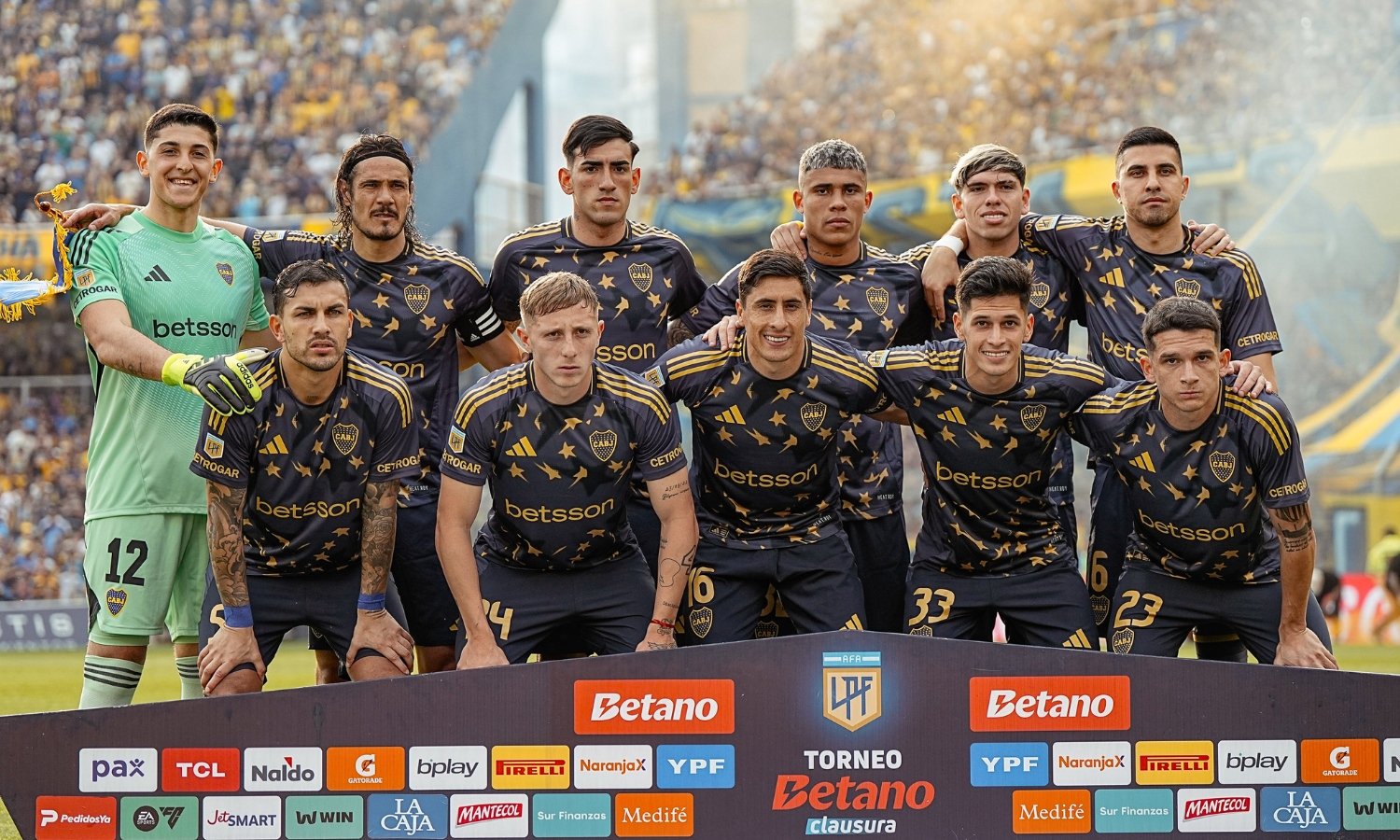 Iniciales Boca vs Rosario Central Clausura 2025