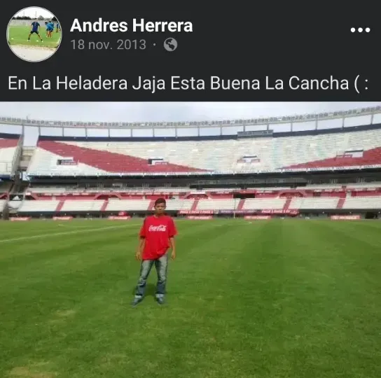 Bombazo: filtran que un jugador de River es hincha de Boca Andrés Herrera