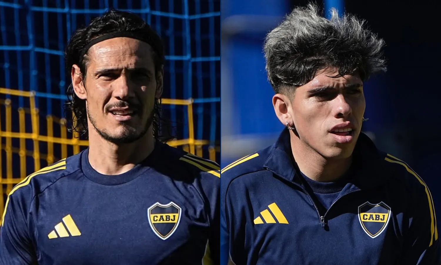 Cavani y Palacios Boca