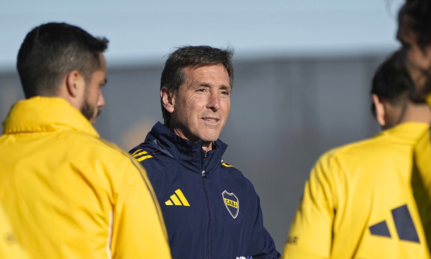 Claudio Úbeda entrenamiento de Boca