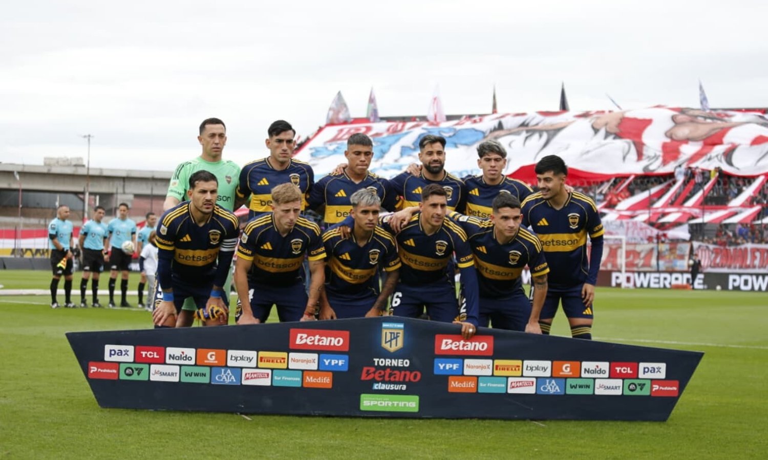 Iniciales Boca vs Barracas Central