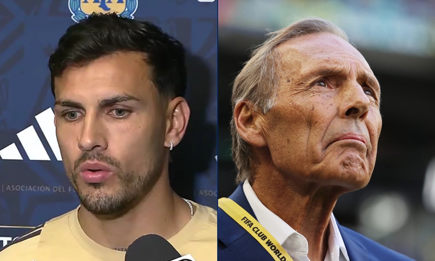 Leandro Paredes velatorio Miguel Ángel Russo