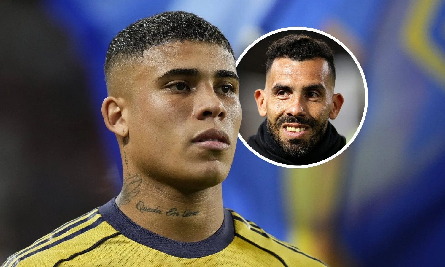 Ayrton Costa y Carlos Tevez