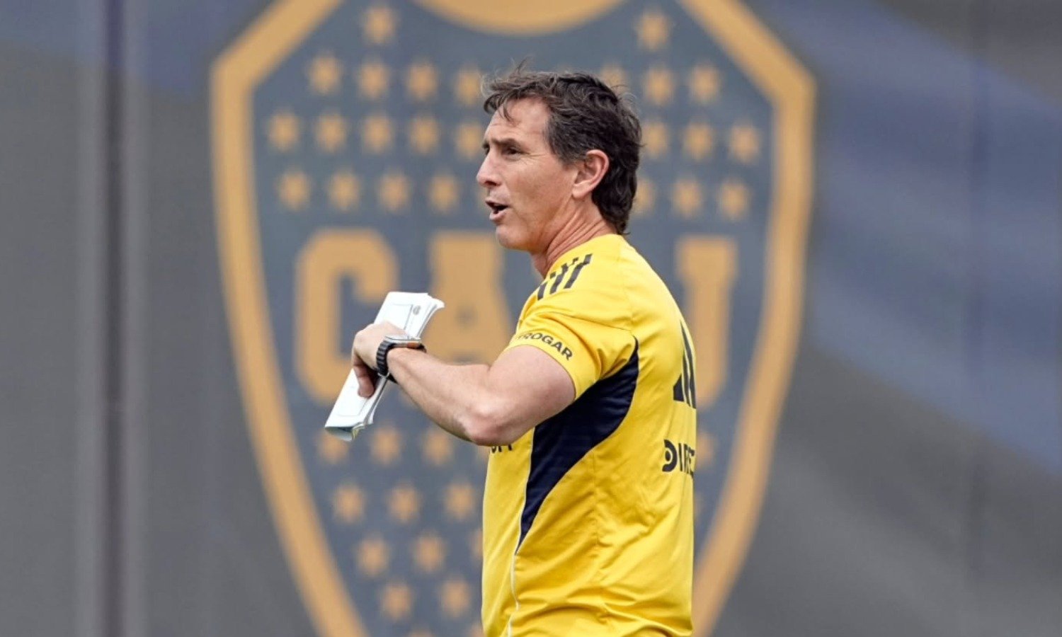 Claudio Úbeda entrenamiento Boca