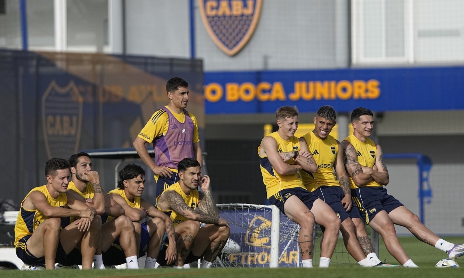 Entrenamiento Boca