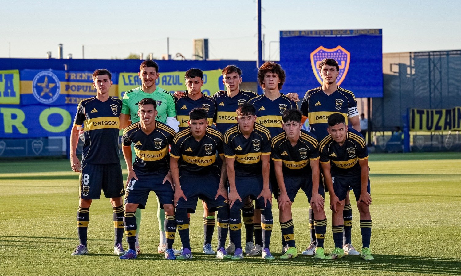 Formación reserva Boca vs Lanús