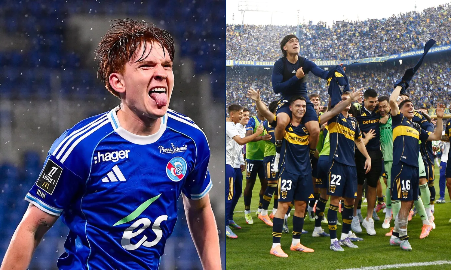 Valentin Barco alegría Superclásico Boca