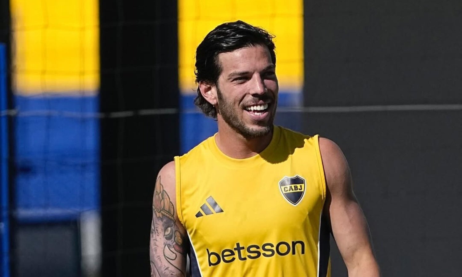 Agustín Martegani entrenamiento Boca