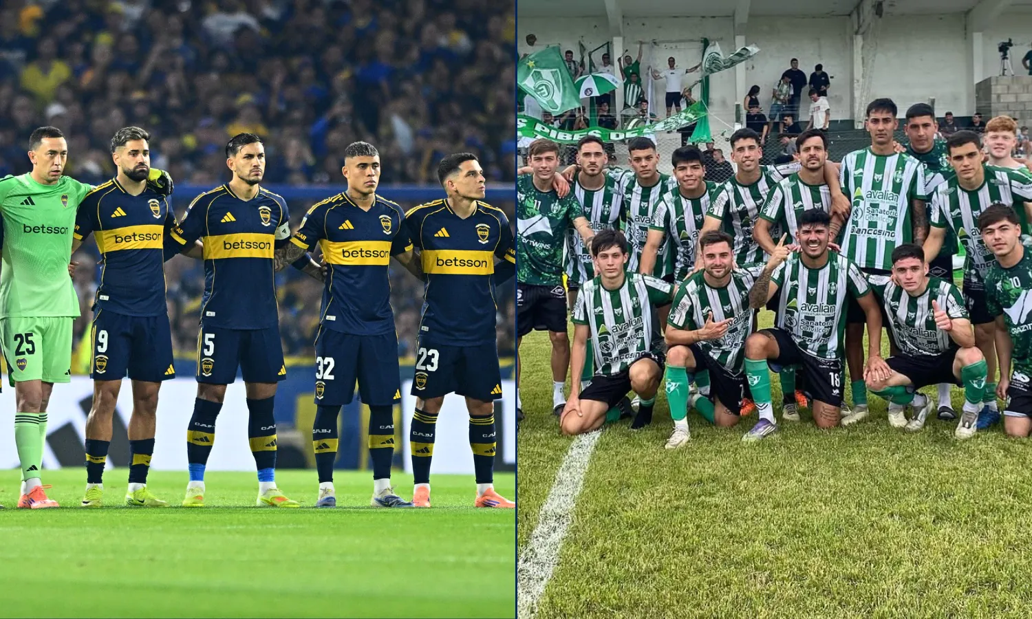 Boca vs Gimnasia de Chivilcoy