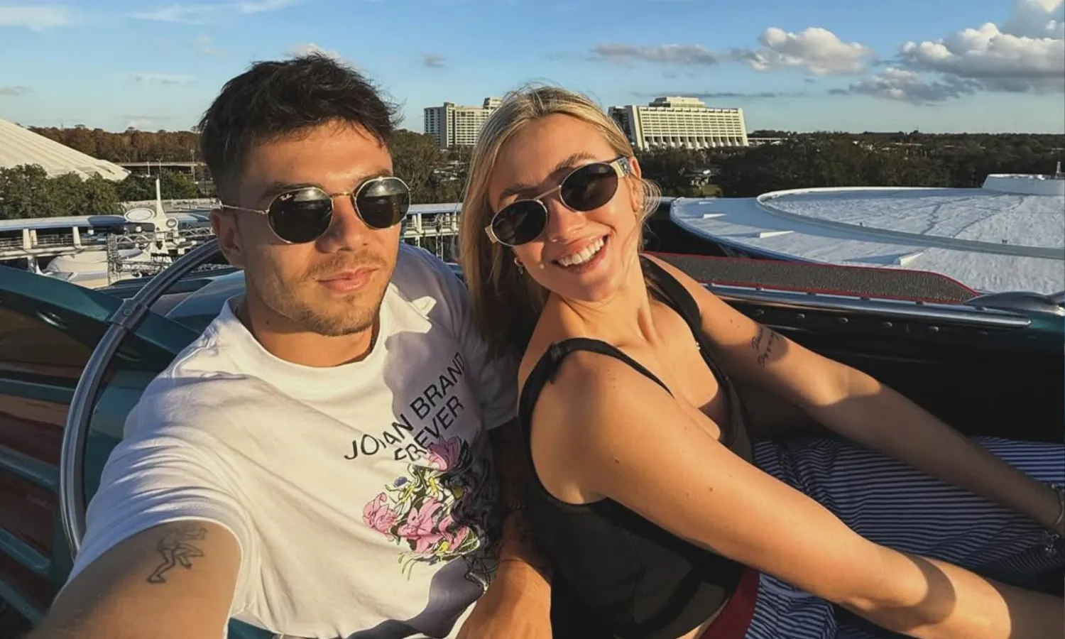 Lucas Blondel y Morena Beltrán