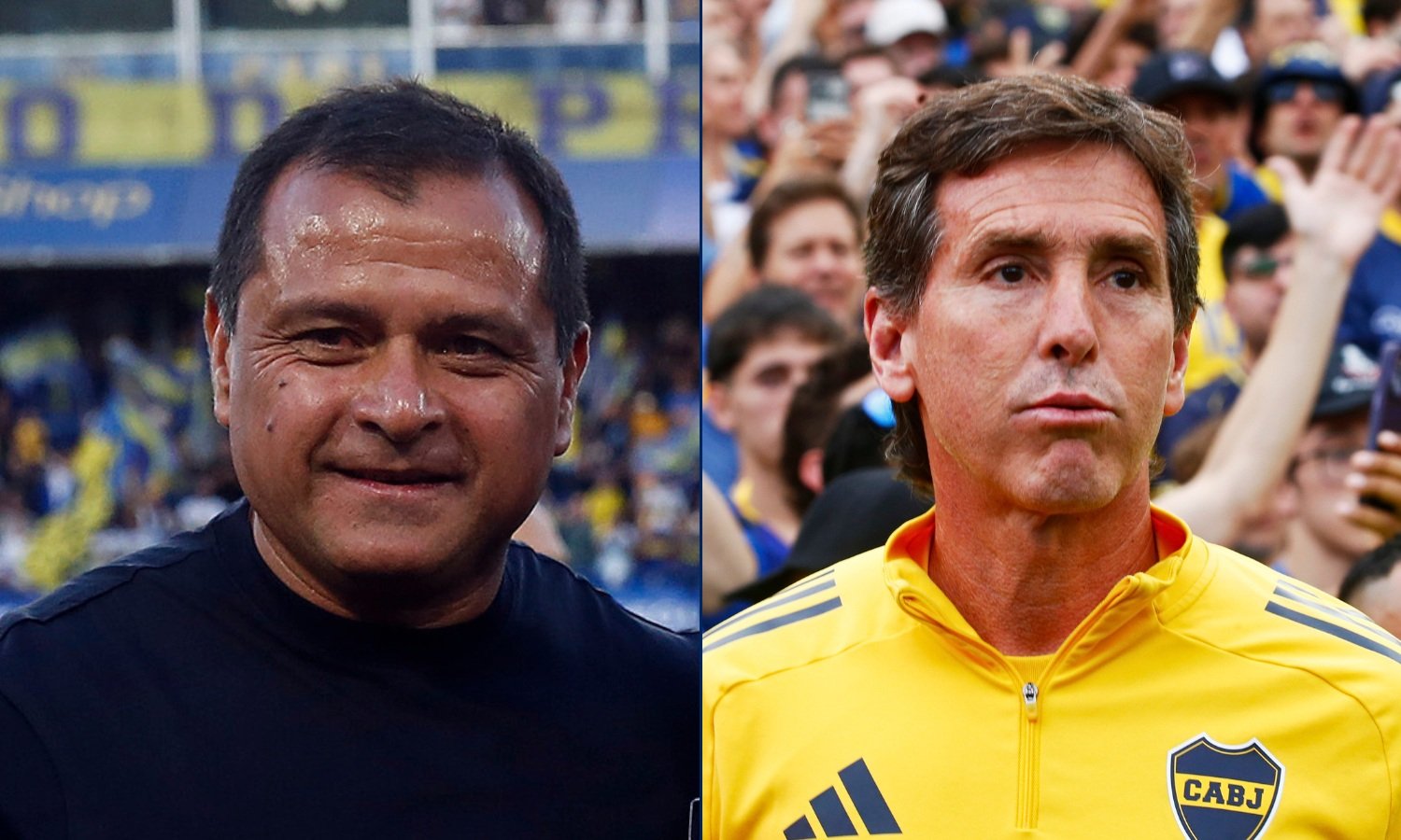 Marcelo Delgado y Claudio Úbeda Boca